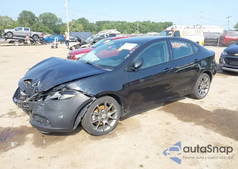 2013 Dodge Dart Rallye z USA, uszkodzony, nr VIN 1C3CDFBH0DD106796